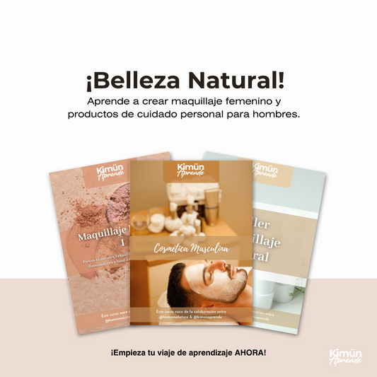 PACK MAQUILLAJE & COSMÉTICA MASCULINA