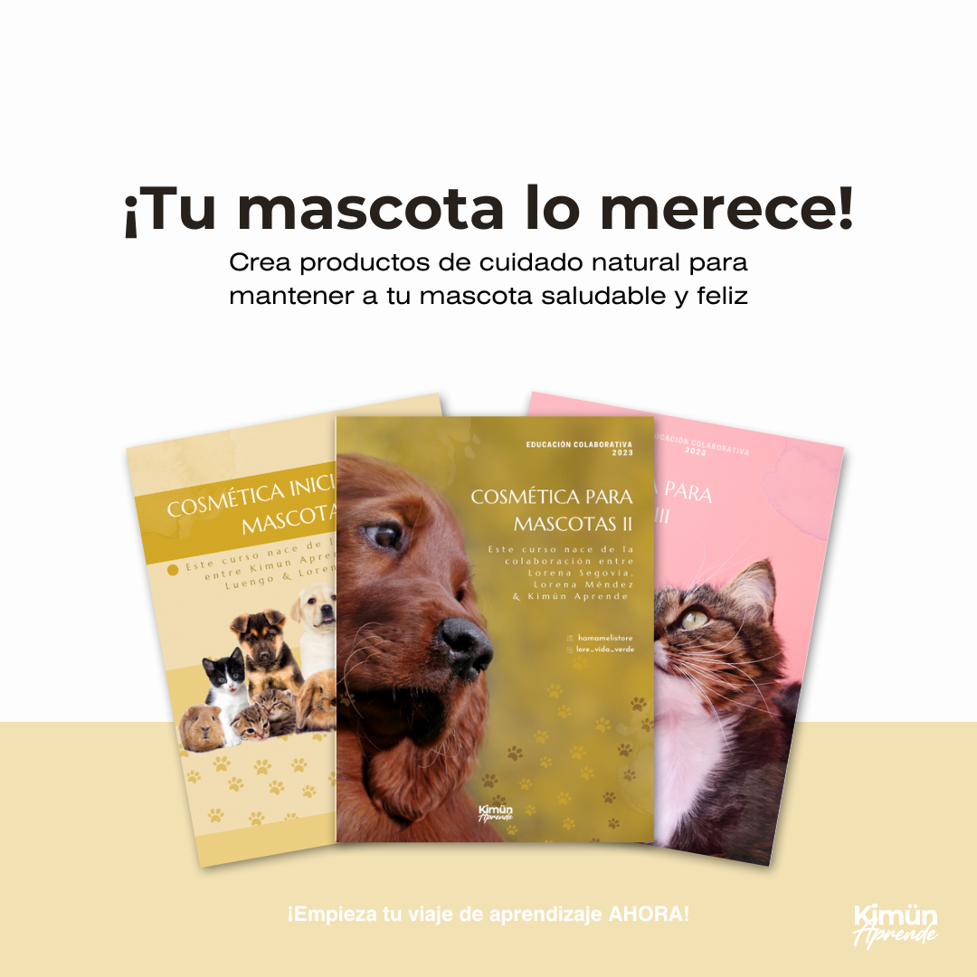 PACK COSMÉTICA PARA MASCOTAS I, II Y III