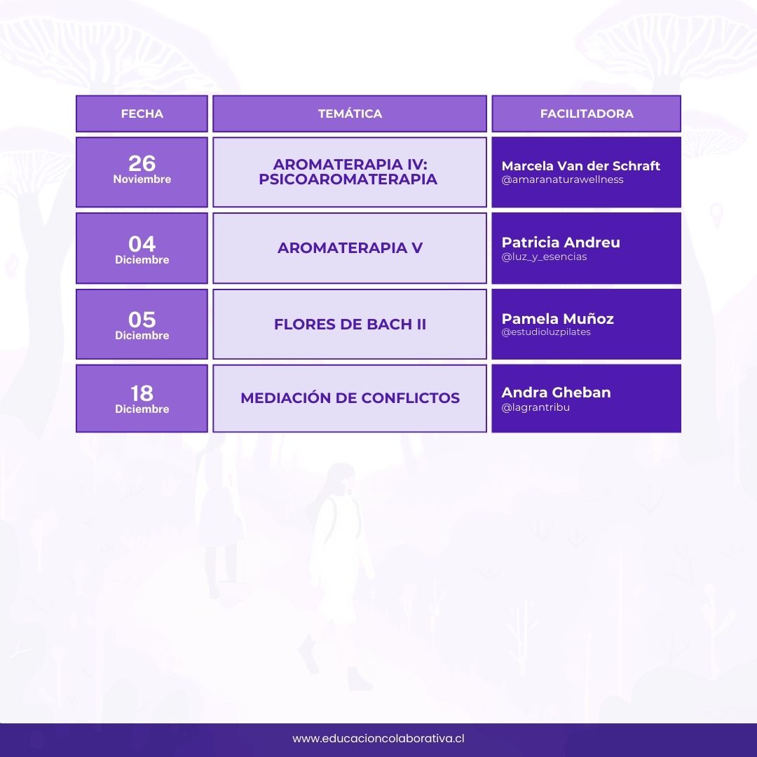 PROGRAMA SEMESTRAL: SALUD COMPLEMENTARIA 🗓️