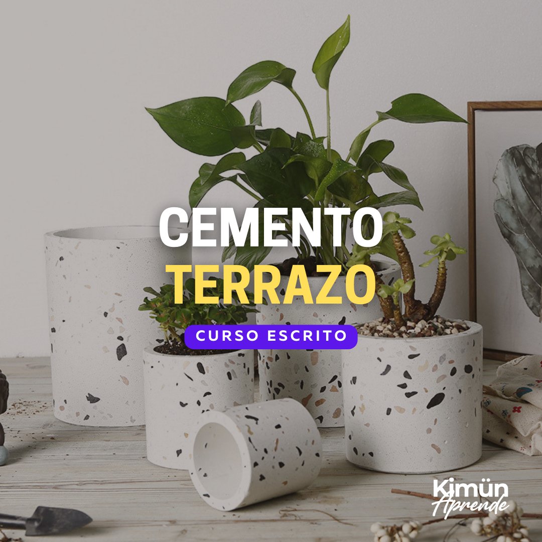 CEMENTO EFECTO TERRAZO - Kimun Aprende